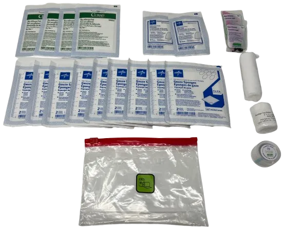 Intermediate First Aid Kit, Type 3: Refill Modules