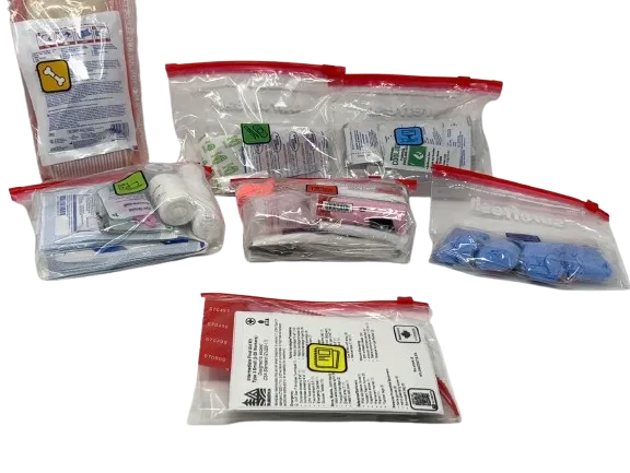 Intermediate First Aid Kit, Type 3: Refill Modules