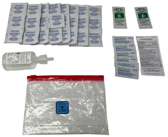 Intermediate First Aid Kit, Type 3: Refill Modules