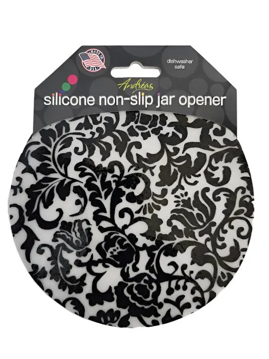 Jar Opener - Black / White Whimsy 53