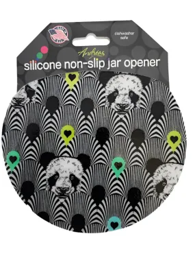 Jar Opener - Black/White Panda Face  58