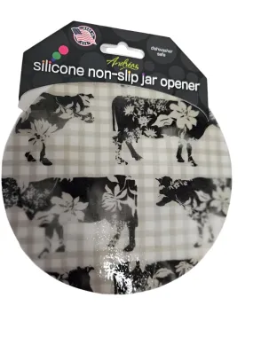Jar Opener - Gingham Cow 27