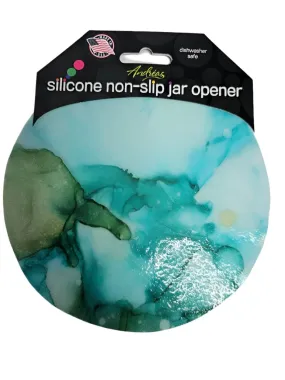 Jar Opener - Green / Blue Marble 22