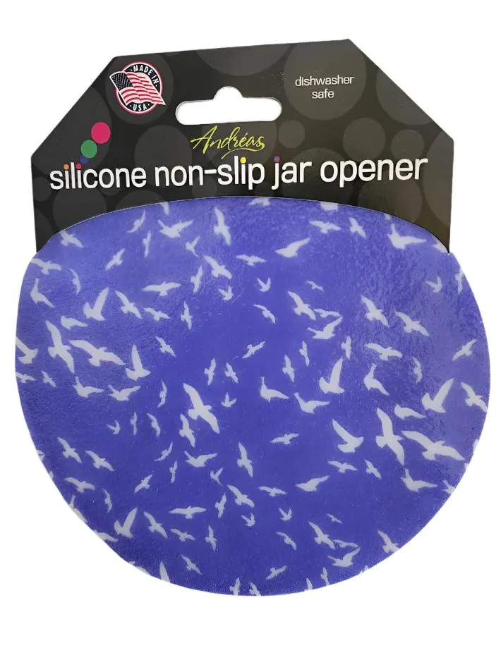 Jar Opener - Purple Background/White Birds 60