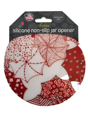 Jar Opener - Red/White Umbrella's 52