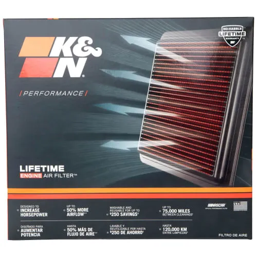 K&N Air Filter for DUCATI MONSTER 600 DARK,METALLICA, MONSTER 900 CROMO (1999-2000) (DU-0900)