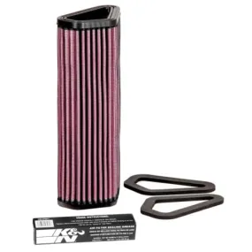 K&N Air Filter for DUCATI STREETFIGHTER, DIAVEL TITANIUM, DARK, CARBON. STRADA, AMG, CROMO, EVO 848, MULTISTRADA,1198SP (2007-2015) (DU-1007)