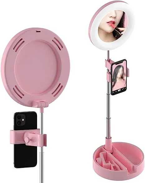 Live Make-Up Mirror With 3 Level Of Adjust Light