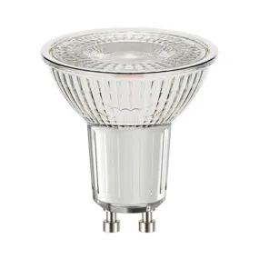 LUMiLiFe 4.6W GU10 LED Glass Spotlight - Dimmable - 375lm - 5000K