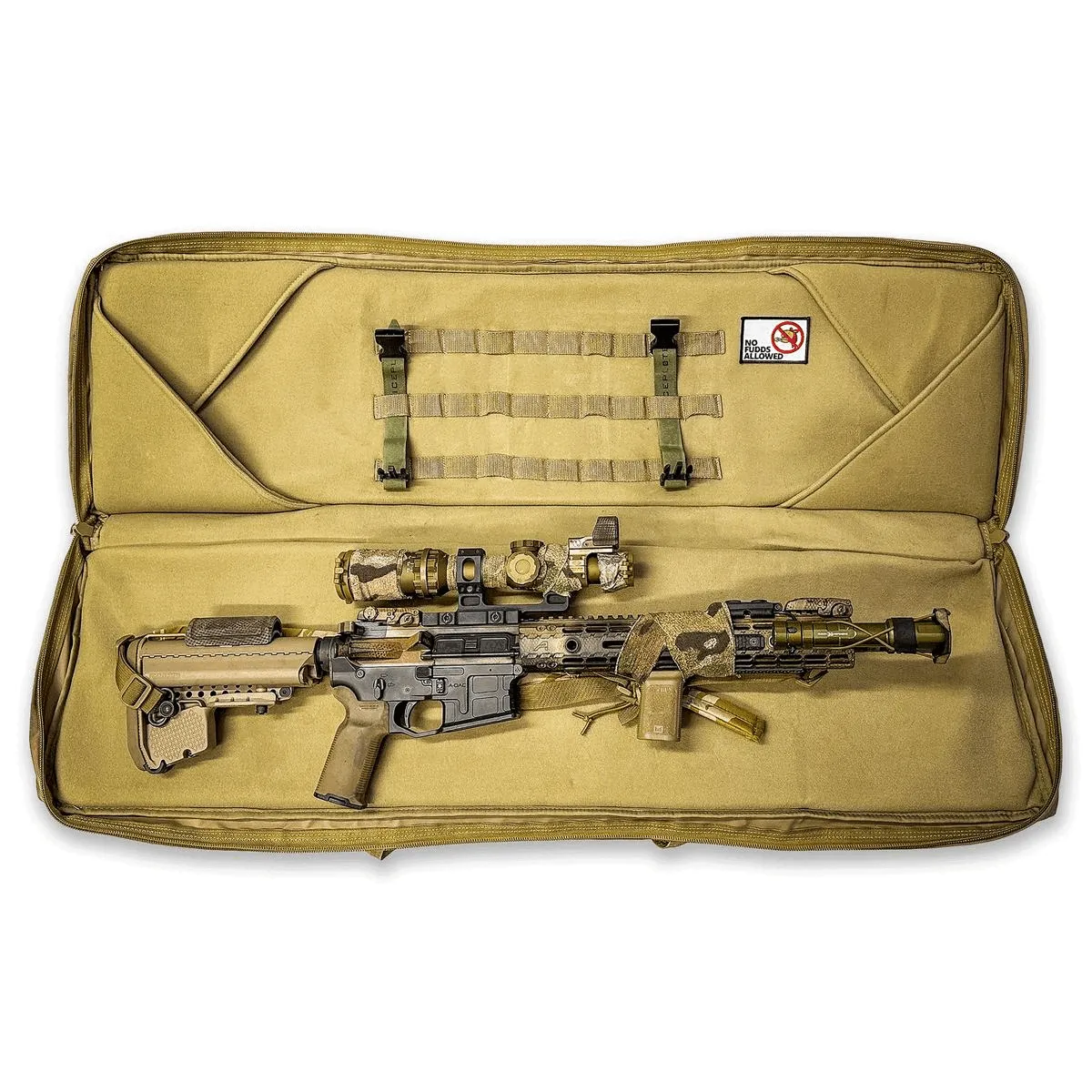 MOLLE Velcro Straps with Side Release Buckles