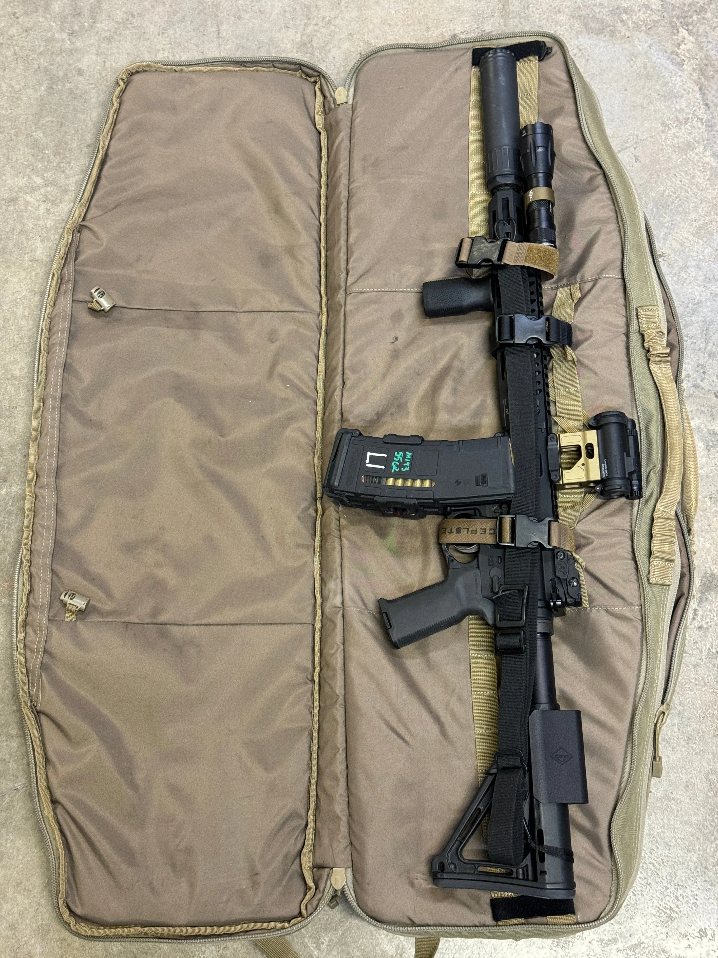 MOLLE Velcro Straps with Side Release Buckles