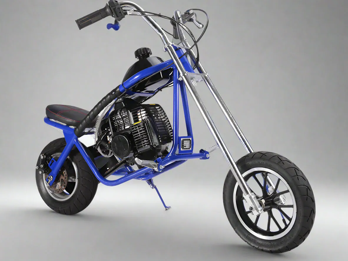 Mototec Villain 50cc Mini Chopper | 2-Stroke