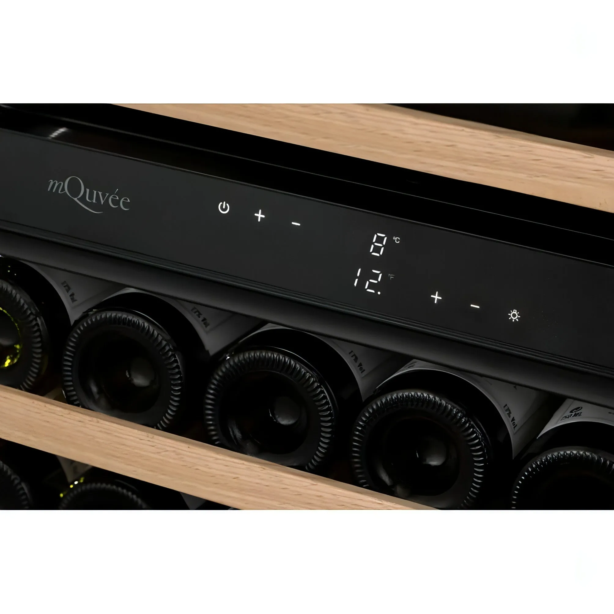 mQuvée - Fully Integrated Wine Cooler - WineKeeper 25D Panel Ready - Push/Pull