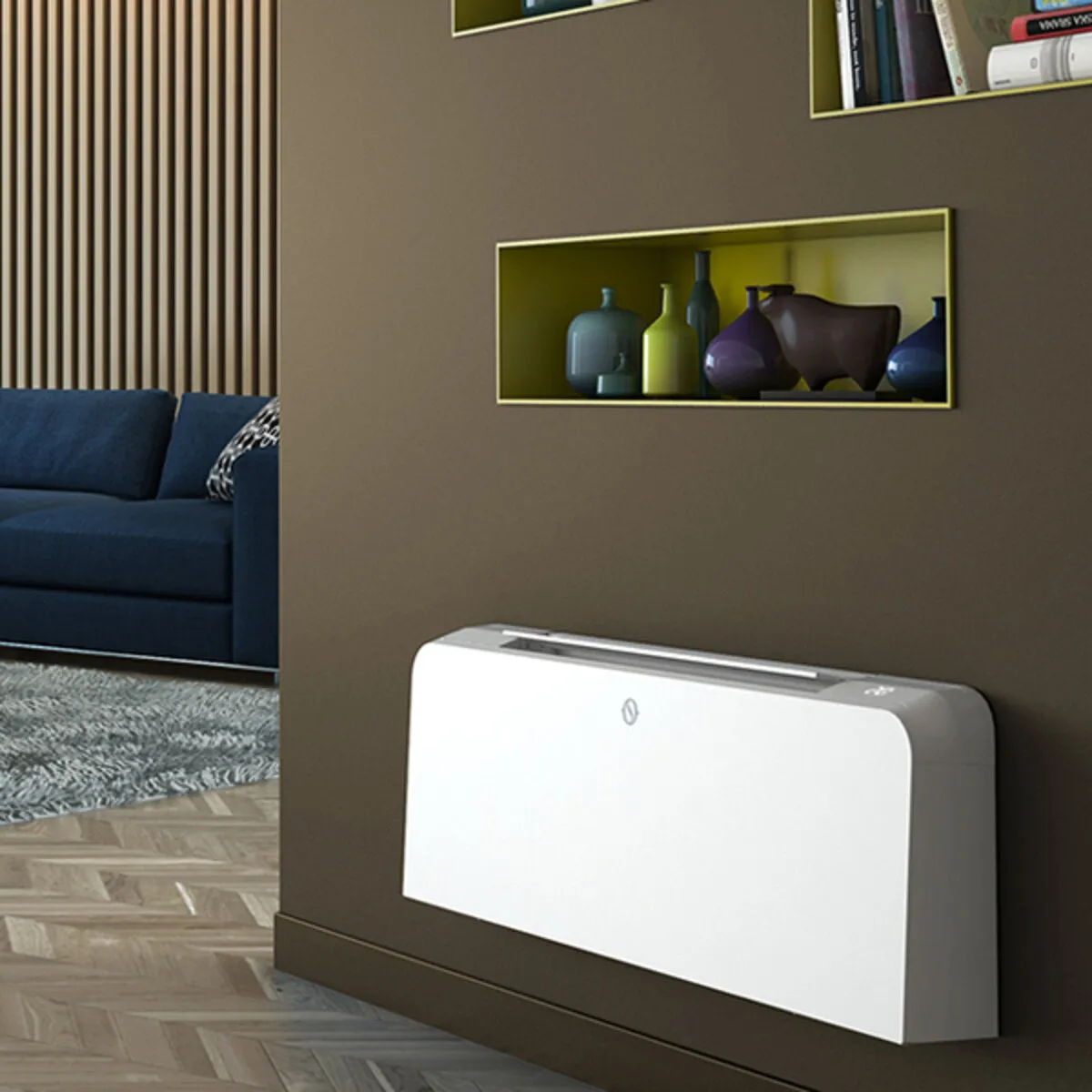 Olimpia Splendid BI2 WALL SLW inverter fan coil 800 dc kW 2.85 - 1.82   tr command and remote control