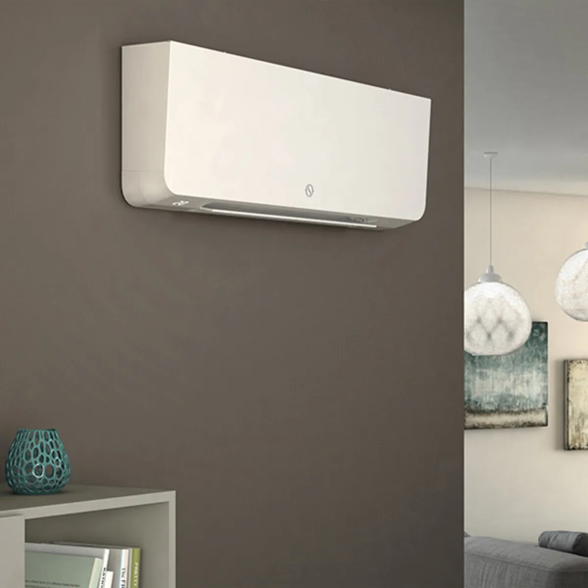 Olimpia Splendid BI2 WALL SLW inverter fan coil 800 dc kW 2.85 - 1.82   tr command and remote control