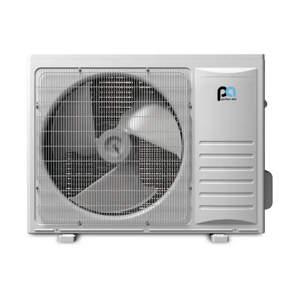 Perfect Aire DIY 18,000 BTU 22 SEER Dual Zone Heat Pump System 9K   9K