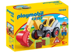 Playmobil 1.2.3 Shovel Excavator