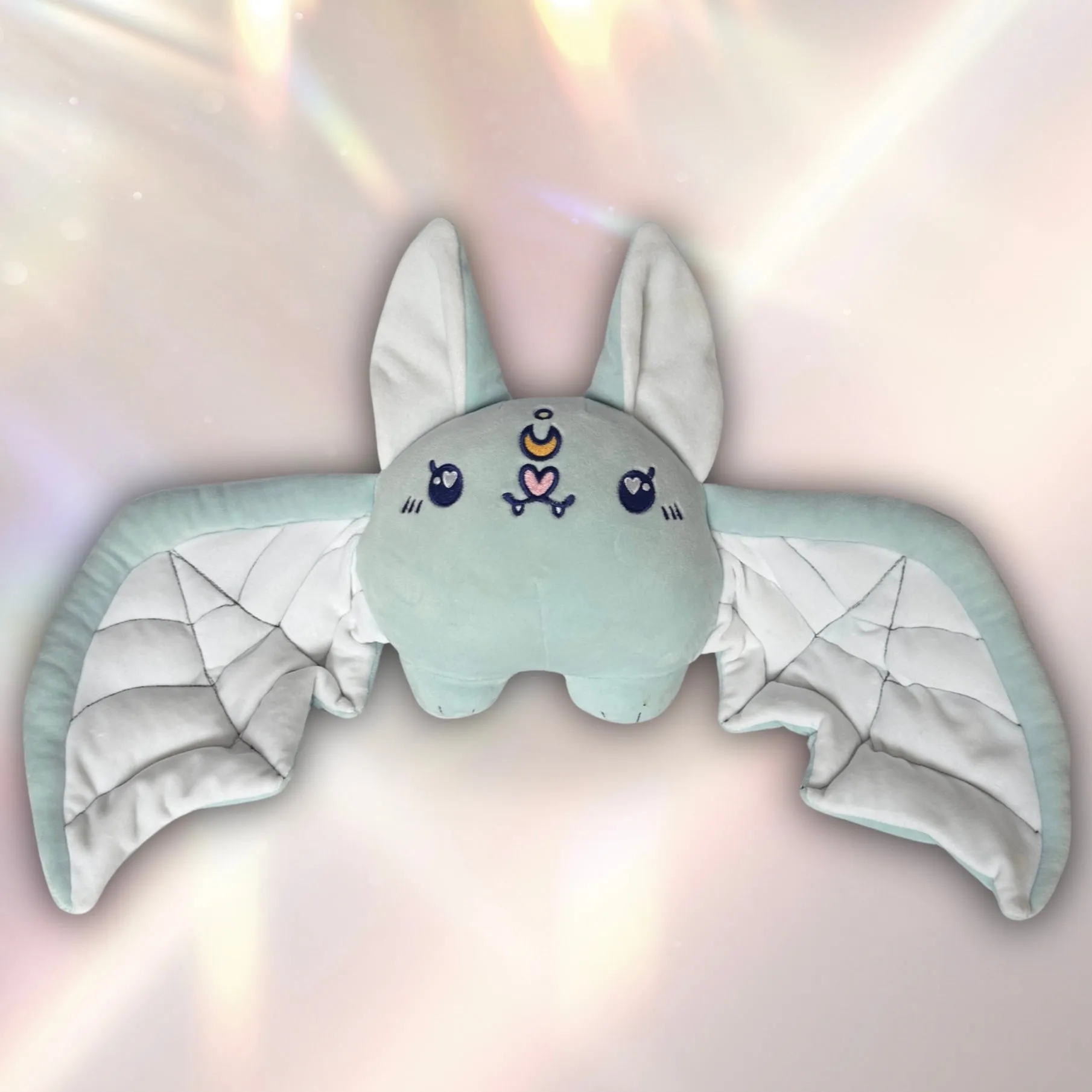 portable weighted bat plush