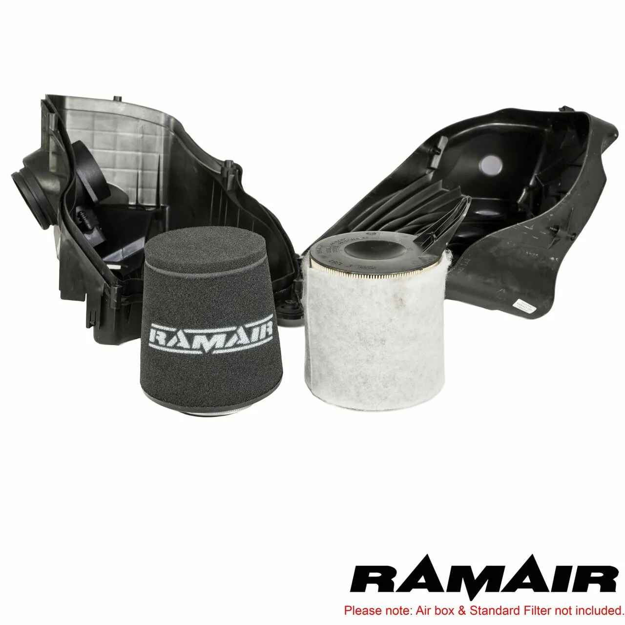 RAMAIR - RPF-1233 - BMW Replacement Foam Air Filter & WD Clamp (N42/43/45/46)