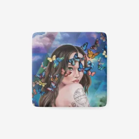 Silver Linings Porcelain Magnet