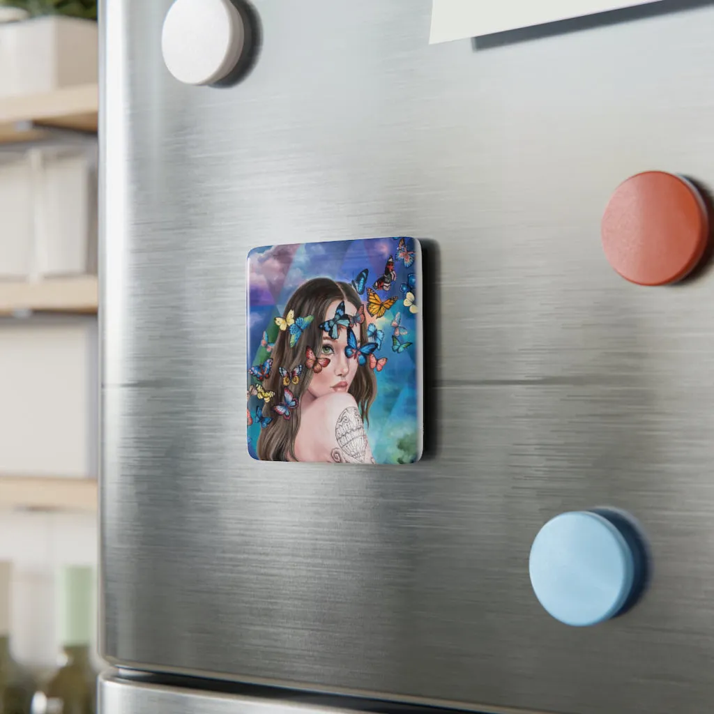 Silver Linings Porcelain Magnet