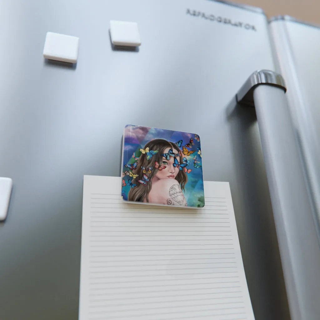 Silver Linings Porcelain Magnet