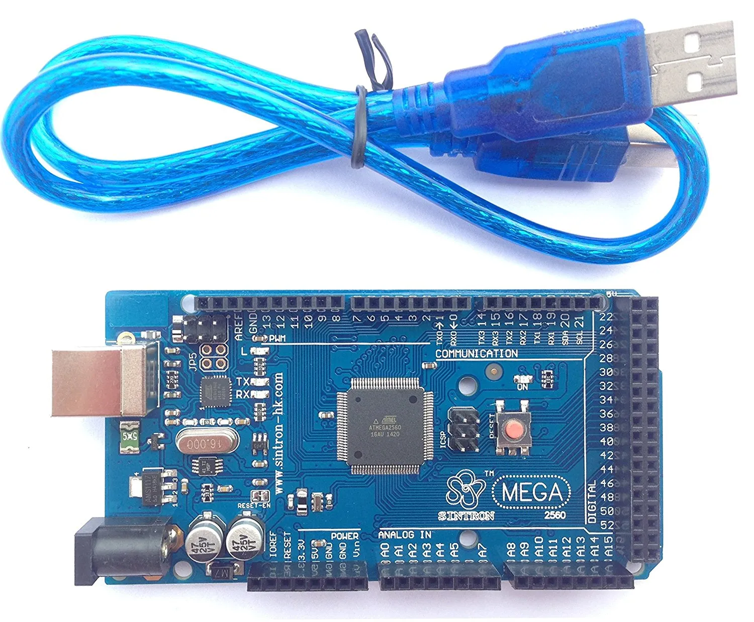 [Sintron] Mega 2560 Starter Kit   LCD Servo Motor Sensor Modules for Arduino AVR MCU Learner