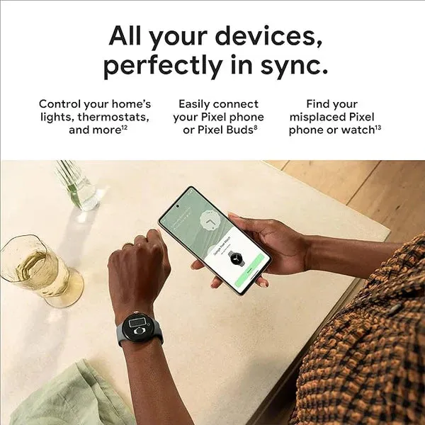 Smartwatch Pixel 2 : GPS   Cellular, Advanced Health Tracking, Oxygen & ECG Features, Water Resistance | 14-Day Hassle-Free Returns   Free Earbuds Pro2 [Imported Quality]