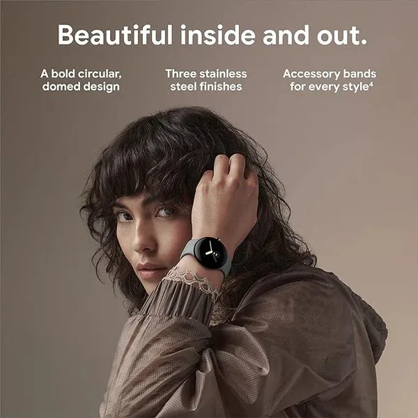 Smartwatch Pixel 2 : GPS   Cellular, Advanced Health Tracking, Oxygen & ECG Features, Water Resistance | 14-Day Hassle-Free Returns   Free Earbuds Pro2 [Imported Quality]