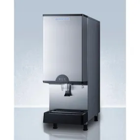 Summit 17 in. Wide 30 Lbs. Capacity Countertop Commercial Ice and Water Dispenser with 378 Lbs. Daily Ice Production - AIWD450FLTR