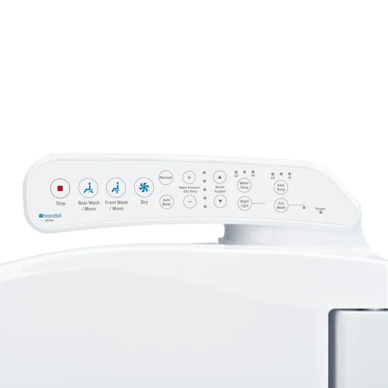 Swash Advanced Elongated Bidet Seat with Right Hand Control in White