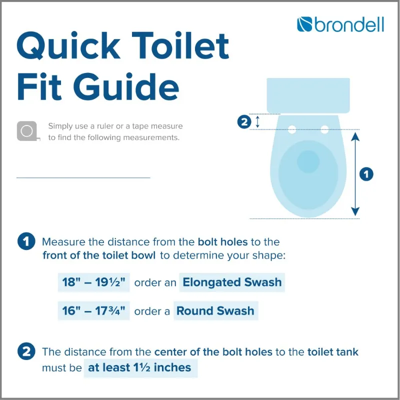 Swash Advanced Elongated Bidet Seat with Wireless Remote Control in White