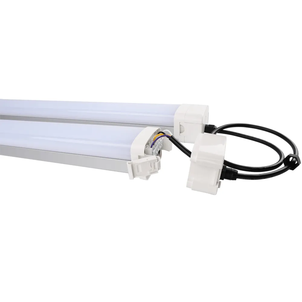 Tri-Proof Linkable Vapor Light 8ft (80w/70W/60W Switchable) (3500K/4000K/5000K/6000K Switchable) ETL, DLC