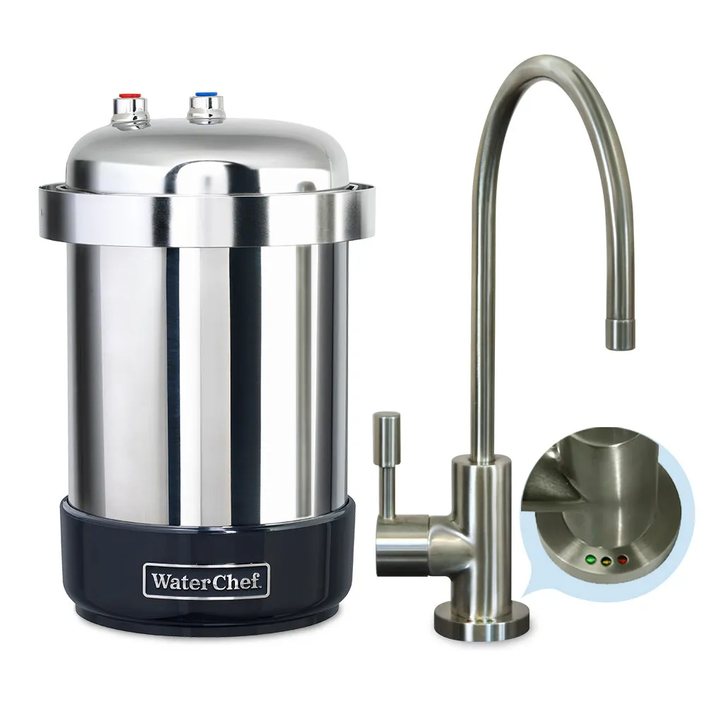 U9000 Premium Under-Sink Water Filtration System with Intelligent Monitor, 1,000 Gal.