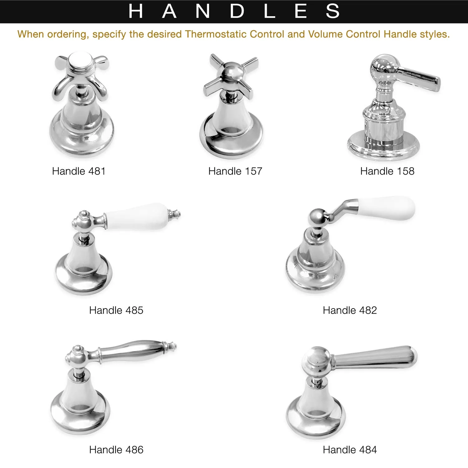 Ultra Luxury Exposed Thermostatic Shower System￼ with 8" Shower Head, Handheld Shower, and Slidebar