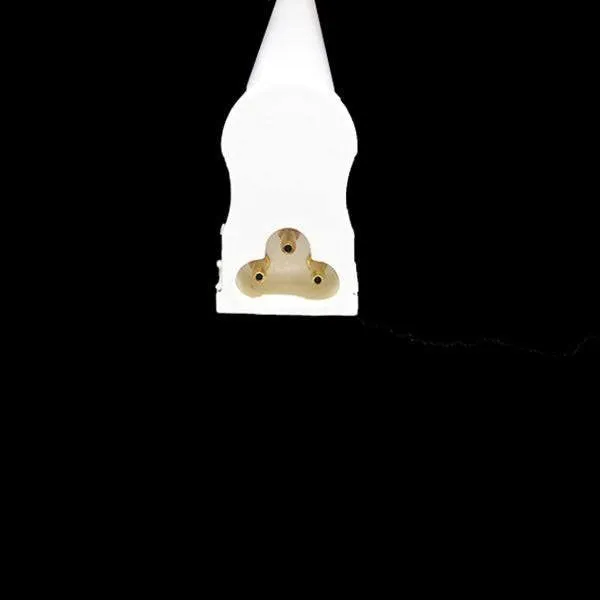 White T5 LED Tube Light w Fixture 16W 1200mm 1680 Lumens 4FT
