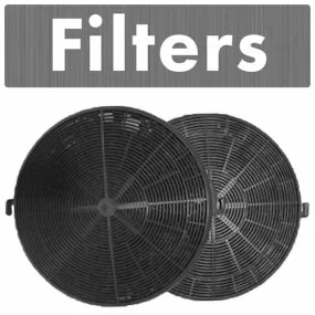 ZLINE Charcoal Replacement Filters for Models 587, 597, and 9597 (Set of 2)